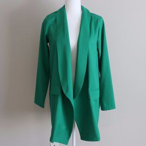 PrettyLittleThing Emerald Long Blazer